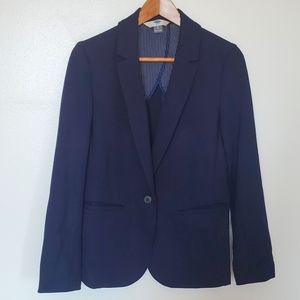 Navy Casual Blazer Size Small Petite